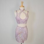 Sparkly Pink Skirt & Top Set (Sample)