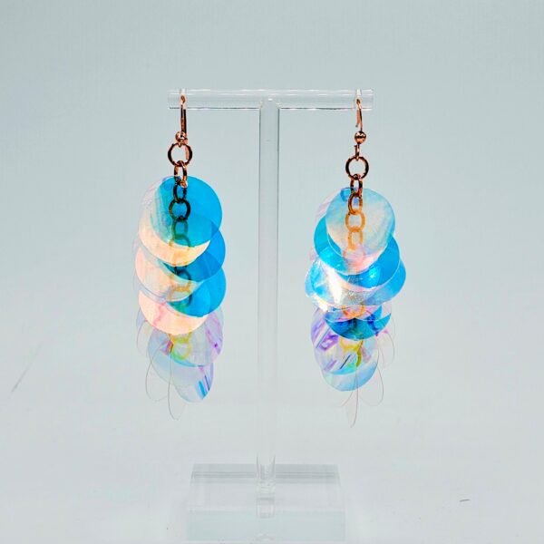 Blue_iridescent_with_rose_gold_earrings Blue_iridescent_with_rose_gold_earrings