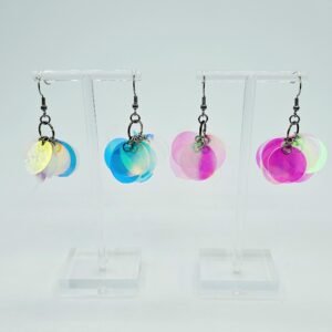 Sequin Cluster Earrings