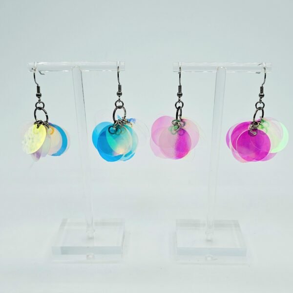 Sequin Cluster Earrings