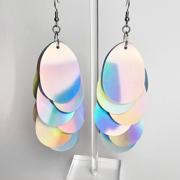 Iridescent-silver-sequin-earrings Iridescent-silver-sequin-earrings