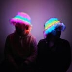 LED Faux Fur Bucket Hat (RTS)