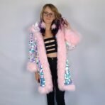 Pink-fur-sequin-coat