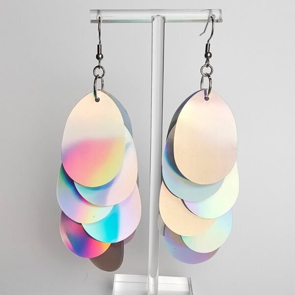 Silver-sequin-earrings Silver-sequin-earrings